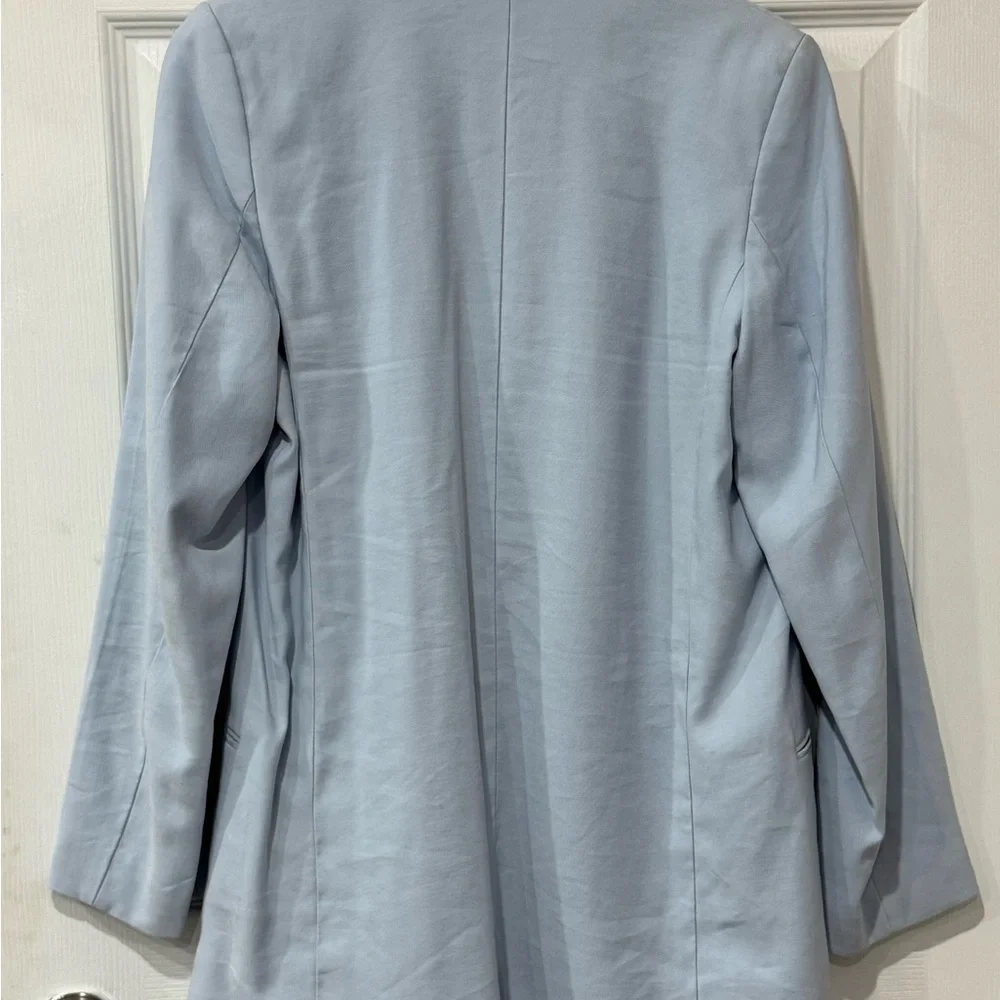 H&M Soft Blue Women's Blazer - Picture 2 of 2